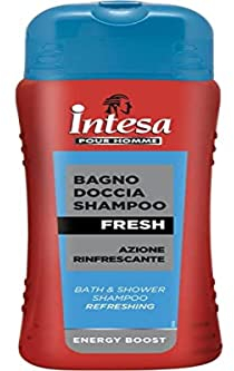 Intesa Pour Homme Bagno Doccia Shampoo Fresh Azione Rinfrescante 500 ml
