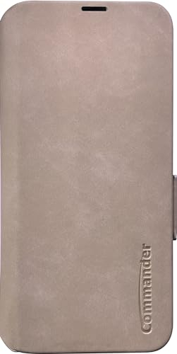 COMMANDER Book CASE Elite Beige für Apple iPhone 15 Pro