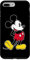 Hülle für iPhone 7 Plus/8 Plus Disney Mickey Mouse Klassische Pose Schwarz