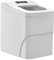 HOMCOM Ice Maker Machine, Self-Cleaning Ice Cube Maker with LCD Screen, 9 Cubes Ready in 8 Mins, 12kg in 24Hrs - White