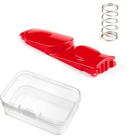 LIAMGUS Clip Latch Tab Button, Cleaner Head Clip Latch Tab Button, for V7 V8 V10 V11 V12 V15 Vacuum Cleaner Replacement Parts, Improved Durable Power Switch, Clip Latch Tab Button with Spring