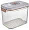 Générique Boîte de conservation sous vide avec pompe à vide, boîtes de conserve transparentes, parfaites pour la cuisine et la maison (D(4.6L))