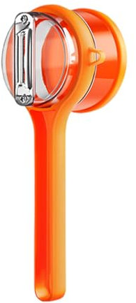 Pelador con recipiente, pelador de verduras con recipiente, pelador de zanahorias de acero inoxidable de doble cara, utensilio de cocina, herramienta para pelar zanahorias y patatas