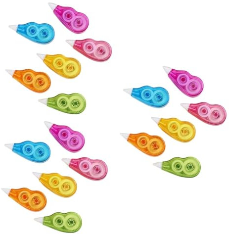 KALLORY 3 Sätze Korrekturband Correction Pen Büroartikel Bürobedarf Korrekturzubehör Office Zubehör Bandläufer Schulbedarf Haushaltskorrigierte Bänder Studentenversorgung Pp 6 Stück * 3