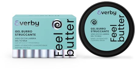 EVERBY | Feel Butter Make-up-Entferner 100 ml, mit Vitamin A C und Phytosterolen, Made in Italy