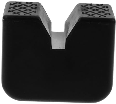 TOYANDONA Jack Rubber Block for Floor Jack Slotted Design Rubber Pad Protector for Vehicle Lifts