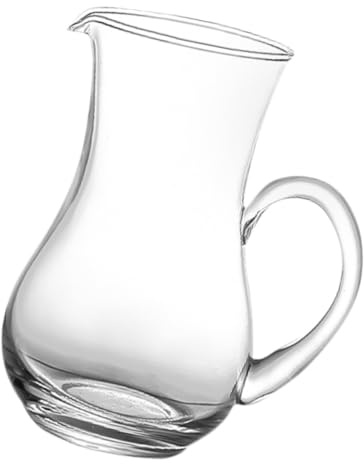 DOITOOL Caraffa Vino in Vetro Dispenser Elegante e Capiente per Vino Rosso Decanter Casa con Superficie Liscia Facile da Pulire e Migliora Gusto