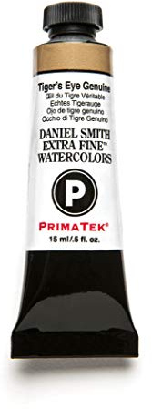 DANIEL SMITH Extra Fine Watercolor 15ml Paint Tube, Tiger's Eye Genuine, 0.5 Fl Oz (Pack of 1)