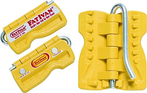 Die original fativan hochklappen Tür Bremskeil mit Magnet, 1, gelb, 1