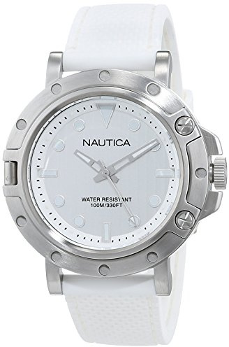 Nautica Women's Quartz Analogue Watch with Stainless Steel Strap NAD12548G