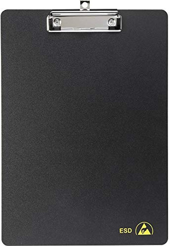 ESD-Klemmbrett 1 St. Schwarz (L x B) 317 mm x 225 mm A4-317225