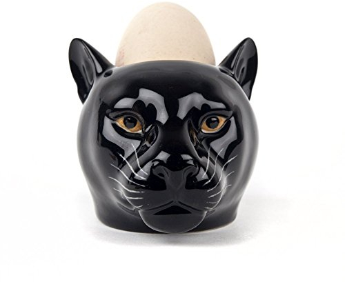 Quail Ceramics Panther visage Coquetier