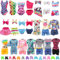 Miunana 25 Kleidung Puppensachen Partymoden Puppenkleidung Mode Kleider für 11,5 Zoll Puppen = 5 Tops Kleidung 5 Hosen Outfits Kostüm 5 Badenanzüge 10 Schuhen Zubehör für 30 cm Puppen Mädchen Geschenk