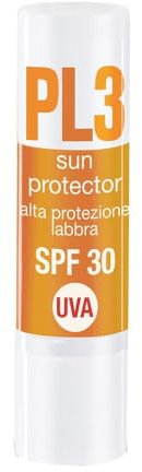 Kelemata PL3 Stick Sun Protector Protezione Labbra SPF30, 5g