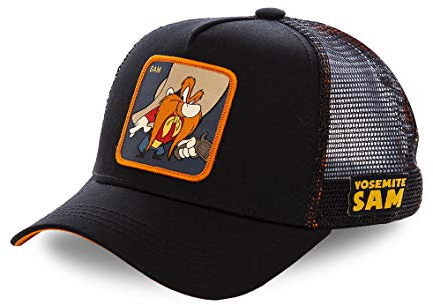 [X] CAPSLAB Cap Herren & Damen Street Fighter, Trucker Cap, Chun-li, Athletisch und Original, SAM1, Einheitsgröße