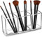 Klar Make-up Pinsel Veranstalter, Premium-Acryl Make-up Pinsel Halter Veranstalter 3 Fächer, Make-up Pinsel Display Halter kosmetische Lagerunmgm