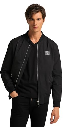 Carlo Colucci Herren Sommer Blouson Schwarz L