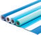 Baker Ross FX358 Plakatrollen Multipack Winter - Packung mit 4 Rollen, Blau, Weiß, Schulbedarf, Präsentationspapier für das Klassenzimmer, Hintergrundpapier