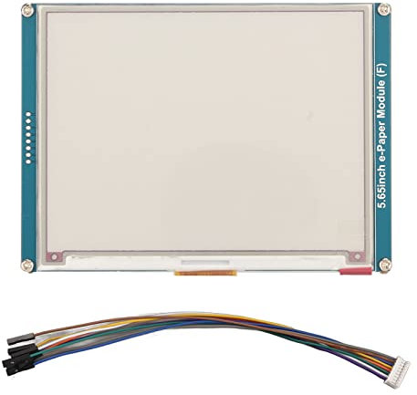 Zunate Ink Display, 5,65 Zoll 600 X 448 ACeP 7 Farben 3 4 Draht SPI 35s Refresh e Paper Module F, Für RasPi, Für Jetson, Für Nano, Für STM32 und Andere Hauptsteuerplatinen