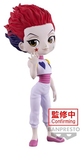 Banpresto Figur Q Posket Hyskoa Hunterxhunter, 15 cm, Mehrfarbig, BP88864P | Hunter x Hunter Statische Q-Posket-Figur, 15,2 cm, Hisoka