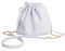 Camera Drawstring Bag White PU Lightweight Crossbody Bag with Strap For Fujifilm instax SQUARE SQ1 Instant Film Camera