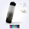 Velesas® 1l Wasserflasche mit motivierender Zeitmarkierung | Trinkflasche aus Tritan mit Strohhalm | Sportflasche für Schule, Job, Fitnessstudio, Büro, Fahhrad, Wandern | BPA-Frei | Schwarz/Weiß