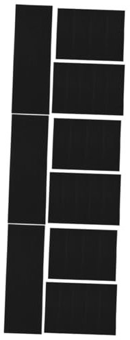 SAFIGLE 3sets Skateboard Grip Tape Foam Nonslip Tapes - Dauerhaftes Zubehör Für Spielzeug 10pcs * 3