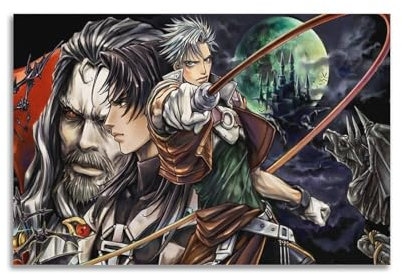 Therapi Castlevania Mond-Spiel-Poster, dekoratives Gemälde, Leinwand, Wandposter und Kunstdruck, moderne Familienschlafzimmer-Dekoration, Poster, 20 x 30 cm