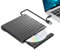 External CD DVD Drive, Type-C USB 3.0 Portable Drive Reader DVD CD RW Writer Burner Player Optical DVD Drive External Disk Drive Laptop, Desktop, PC, Mac, IOS, Windows 11/10/8/7/XP/Linux/Vista
