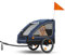YITAHOME Hundeanhänger mit Taschen, Hundekinderwagen aus 600D Oxford-Leinwand Hundeanhänger für Fahrrad, Max. 40 kg, Reflektoren, 140x71x83cm, Blau