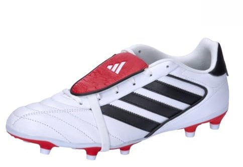 adidas Herren Fussballschuhe COPA Gloro II FG FTWR White/Core Black/Scarlet 41 1/3