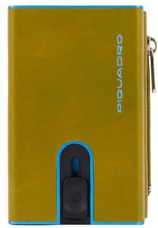 Portafoglio PIQUADRO Compact Wallet Blue Square Unisex Giallo - PP5585B2BLR-G