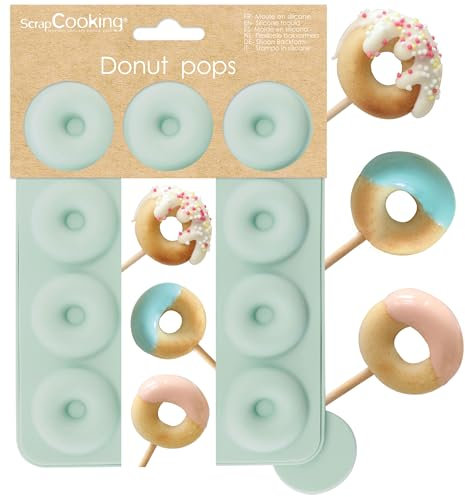 ScrapCooking - Silikonform für Cake Pops Donuts - 3188