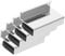 EXHUMKY 4 Stück Glastürgriff, Glasgriff, Türgriff, Glasgriff, Glasgriffe, Glastür Clip Griff, Glasschrankgriffe