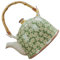 HOLIDYOYO teiera in ceramica kettle bolitore teiere giapponesi teiera casa teiera per bevande calde teiera antica Porcellana io filtro bollitore di tè moderno teiere per il tè sfuso Green