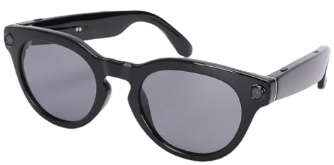 Garsent KI-Smart-Brille mit 8-MP-Kamera, 1200P-HD-Videoaufzeichnungsbrille mit Anti-Shake, Echtzeit-Übersetzungsbrille für Reisearbeiten, Objekterkennungs-KI-Brille (Sonnenbrille)