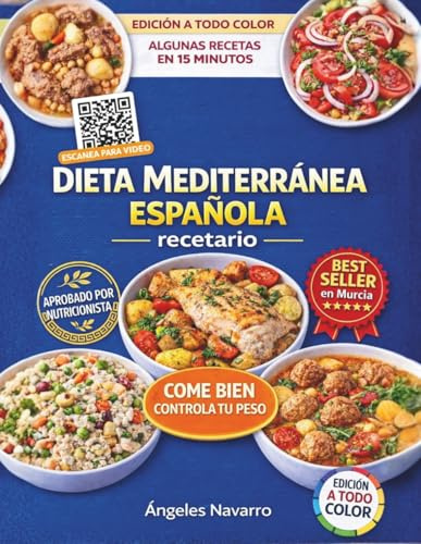 Dieta Mediterránea Española: Recetario