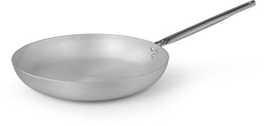 FLONAL - Pura Induzione, Padella Alluminio Puro 99% Senza Coating 32 cm
