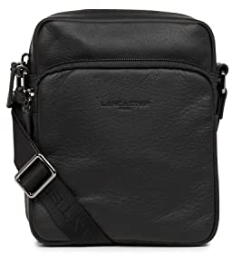 Lancaster Homme Soft Vintage Umhängetasche schwarz