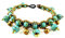 Charm Armband mit Türkis Glöckchen - Thailand Tribal Surfer Boho Maßanfertigung