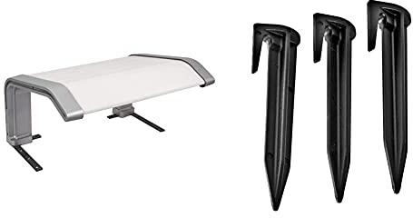 WORX WA0194 Landroid Landroid-Garage-WA0194 & WA0179 Heringe zur Befestigung von Begrenzungsdraht für Landroid Mähroboter – WORX Zubehör Set bestehend aus 100 Haken - zur Erweiterung des Mähbereiches