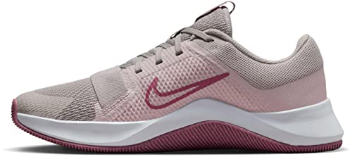 Nike Femme W MC Trainer 2 Sneaker, LT Iron Ore/Desert Berry-Barely Rose, 40.5 EU