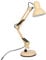 BEL AIR HOME - Lampada da Scrivania LED - Braccio Snodato - Design Vintage Retro - Attacco E27 - Ideale per Studio e Camera - Giallo Opaco, Metallo (lampadina non inclusa)