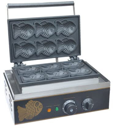 FY-112 Friteuse japonaise 220V de fabricant de Taiyaki de machine de gaufrier de poisson électrique