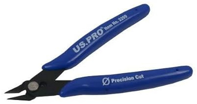 US PRO Tools Mini Precision Wire Cutters 130mm 2299 Filament Cutters