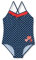Playshoes UV-Schutz Badeanzug Mädchen Schwimmanzug Badebekleidung, Herzchen, 134/140
