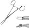 Pinze per piercing in Acciaio Chirurgico morsetto per forcipe pinza per setto/septum/lingua/naso/ombelico/orecchio/dermal strumento di piercing attrezzatura tools Tweezers Forceps-16