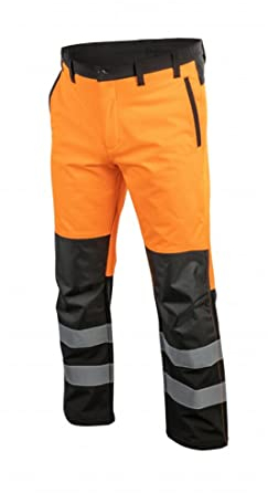 Högert - Pantaloni protettivi in Softshell, Colore: Arancione., S