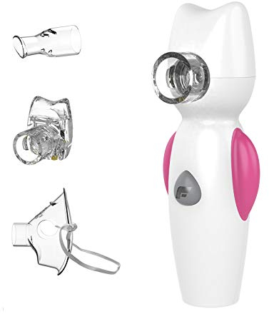 FEELLIFE Portable Inhaler, Handheld Steam Atomiser, for Kids Travel and Household use, with Audio Function
