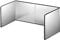 Paraspruzzi pieghevole in acciaio inox, piastra paraspruzzi da cucina, paraschizzi per cucina, piano cottura e cucina (30 x 80 x 40 cm)
